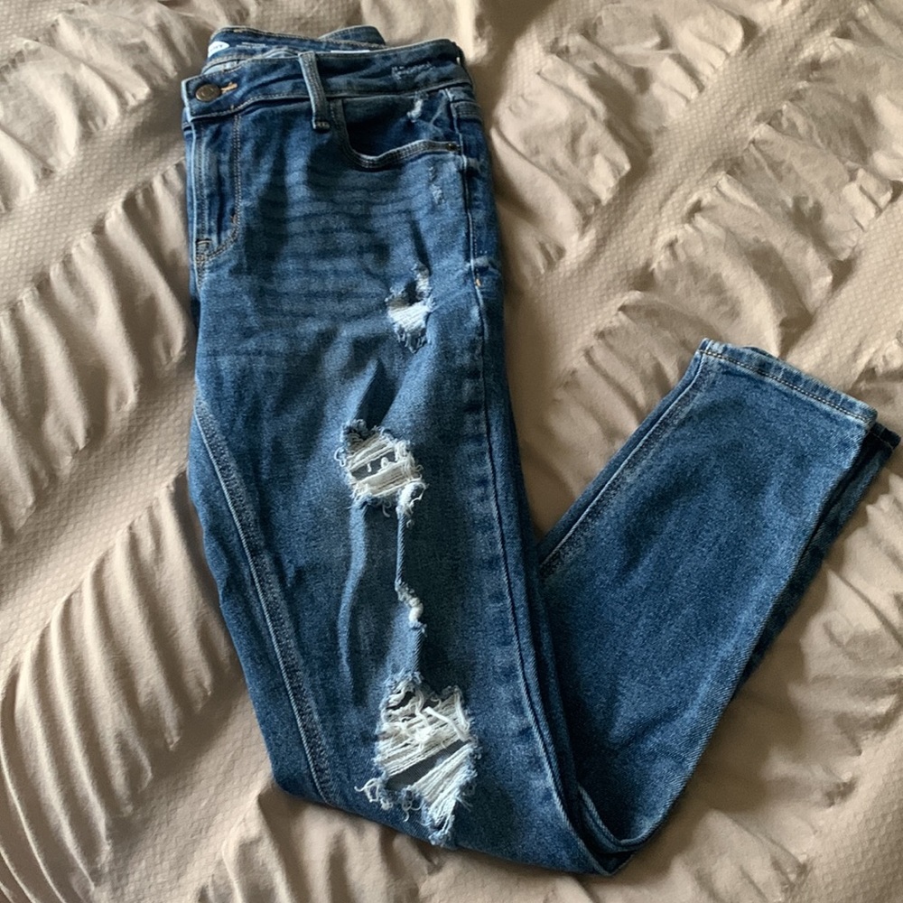 Old navy mid rise super skinny